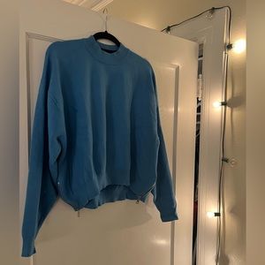 Blue comfy sweater